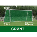 11'er nett fotballmål D: 0,8/2,0m Grønt 60mm