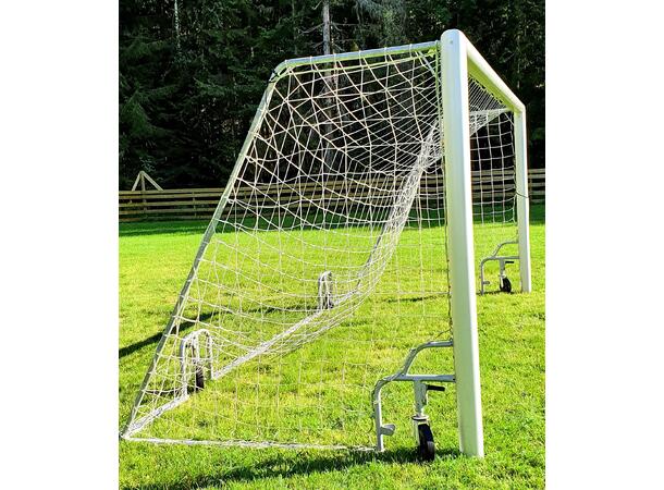 5 x 2m nett Med liftfunksjon - Hvitt PE 100mm D: 0,8/2,0m 