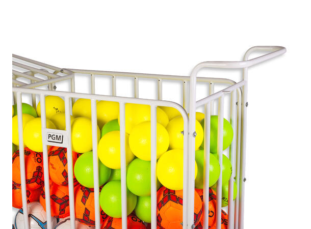 Oppbevaringsvogn for baller og utstyr