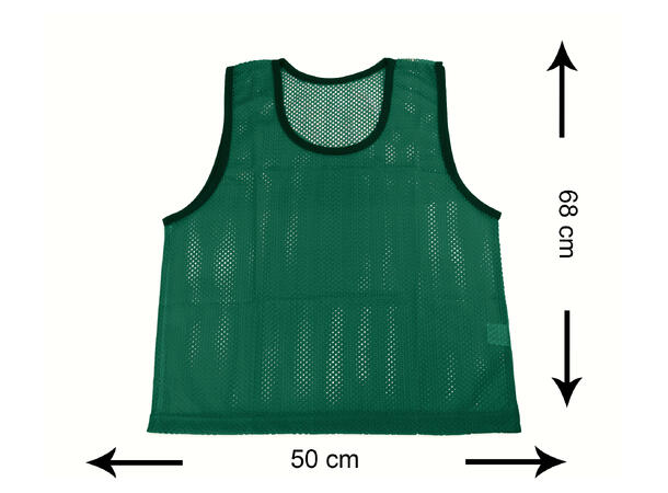 10 stk Treningsvest - Large - Grønn