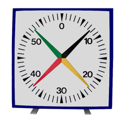 Banetreningsur - Minutter og sekunder Batteridrevet