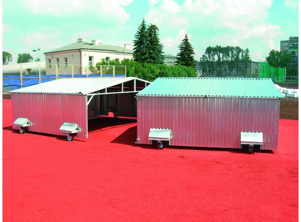 Garasje til Høydehoppmatte Pris per kvadratmeter 