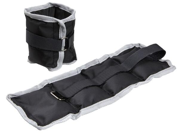 Hånd- og Ankelleddmansjetter 2 x 1,5  kg. par i grå eller svart
