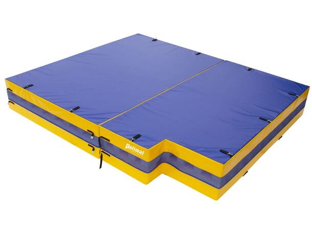Høydehoppmatte - Med spikermatte 600x400x70 cm