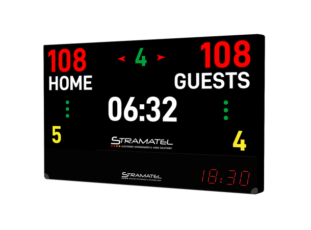 LED resultattavle - Innendørs Vis animasjoner og video! 3-i-1 