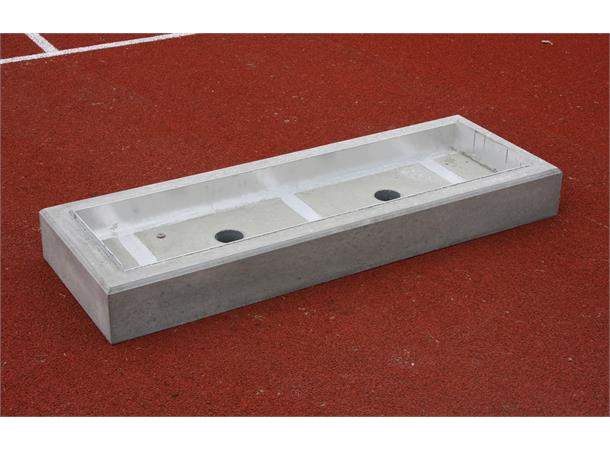 Prefabrikert betong med kasse lengde Høydejusterbar - IAAF-sertifisert