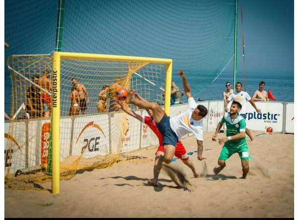 Sandfotballmål - konkurranse