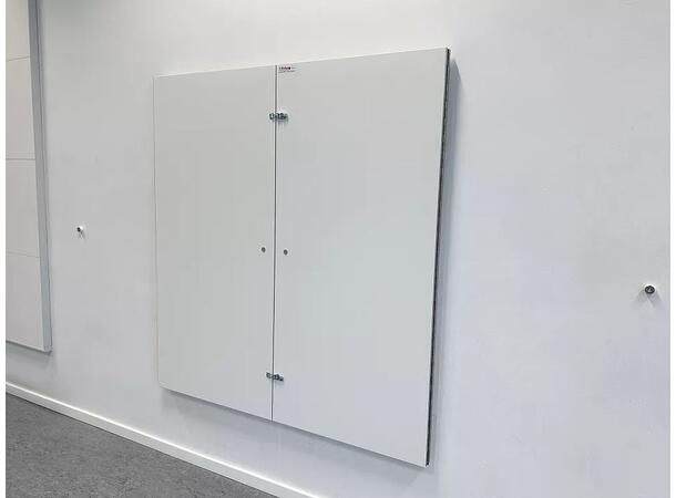Speil for veggmontering med sidespeil L400cm 