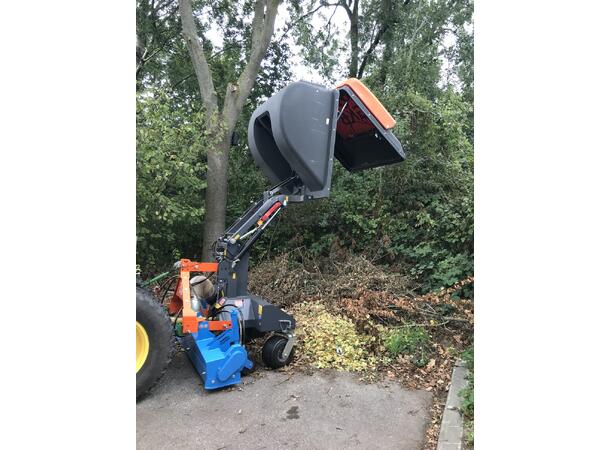 GKB LØVOPPSAMLER Fjerner løv raskt og effektivt! 