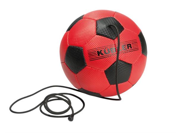 Kübler Sport® soft fotball med snor Størrelse 4