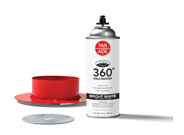 360° Painting Tool Plastic Repl. Shields 10 stk 