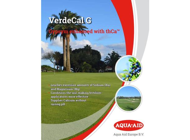 Aqua Aid VerdeCal G Kalsiumsulfat (Gypsum) med thCa™