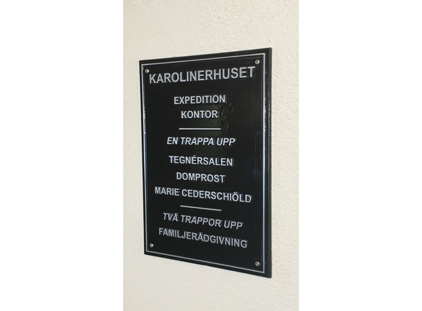 Eksklusive skilt til kirker 