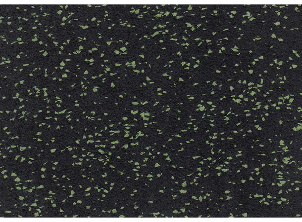 Gulv til treningsrom - 30 x 1,5 meter 4mm tykkelse