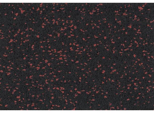 Gulv til treningsrom - 30 x 1,5 meter 4mm tykkelse
