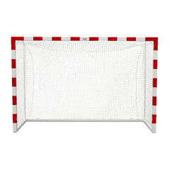 Håndballmål Mini - Rød-Hvit