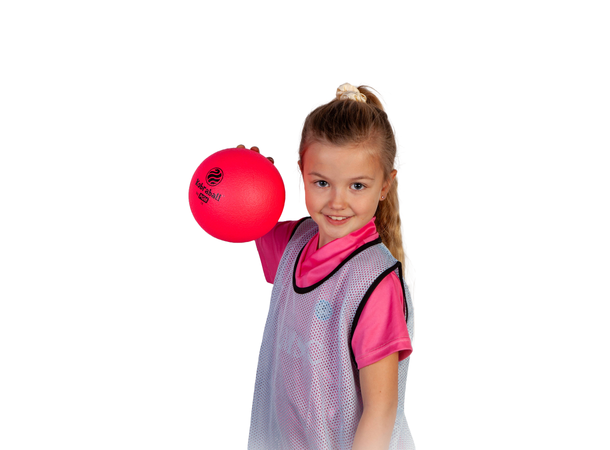 Kobraball® Skumball 16cm - Rosa til kanonball, stikkball, dodgeball 