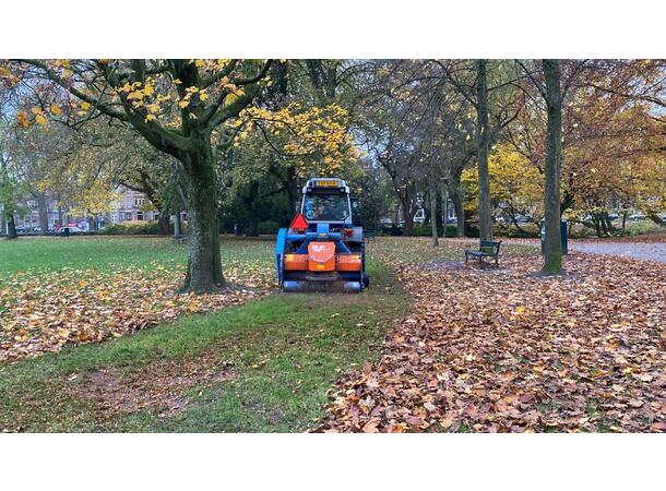 Leaf Reducer Omdanner løv til jordforbedringsmiddel