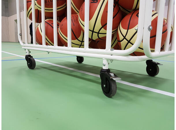 Oppbevaringsvogn for baller 90x55x94 cm 