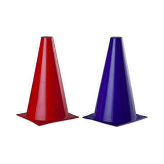 Sett: kjegler 10 stk - 23 cm