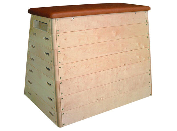 Sprangkasse 5 deler Trapesformet - Med hjul 