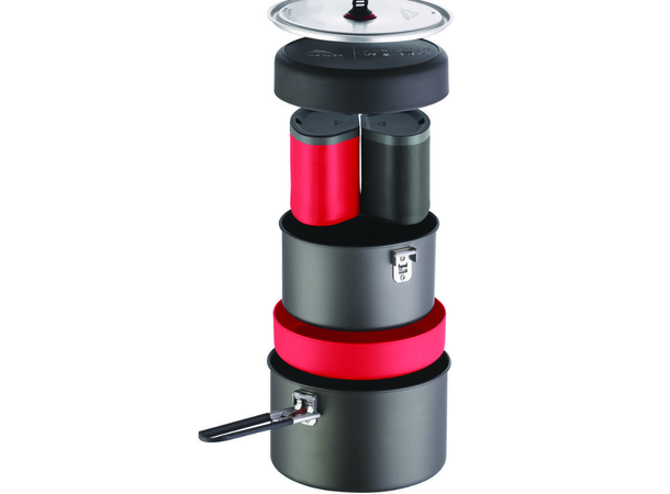 To kjeler 2,5l og 1,5l Med lokk og klype 