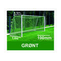 7'er nett fotballmål D:1,0/1,0m Grønt 100mm (3mm tråd)