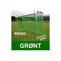 5'er nett fotballmål D: 0,9/2,0 m Grønt 45mm