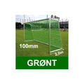 5'er nett fotballmål D: 0,9/2,0 m Grønt 100 mm