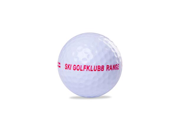 Rangeballer 2-pcs, hvit - 300 stk Eske med 300 stk