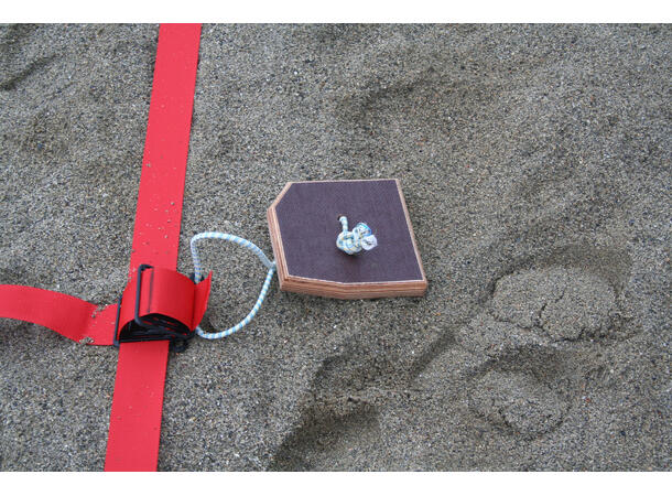 Banemerking for beach håndball bane 