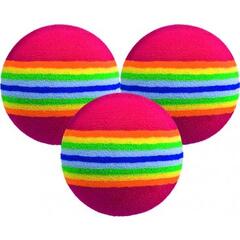 Skumgummi golfball for innebruk (6 stk)