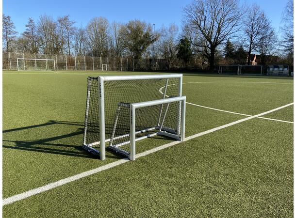 Mini Fotballmål 1,2 x 0,8 m Sammenleggbart - robust 
