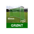 5'er nett fotballmål D: 0,9/2,0 m Grønt 60 mm
