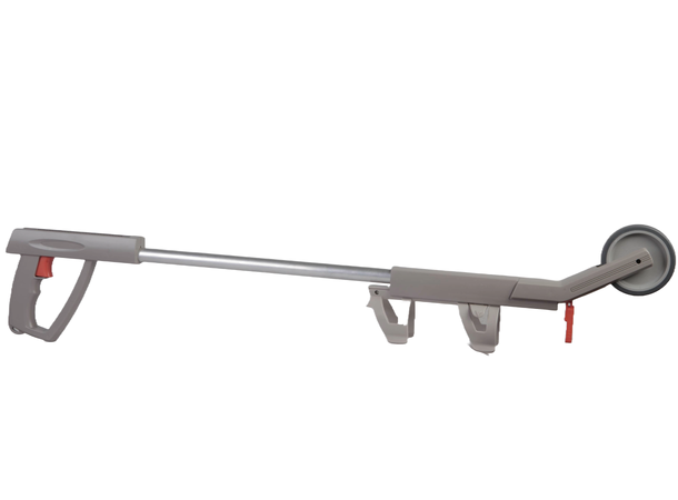 Pistol med hjul for spray 