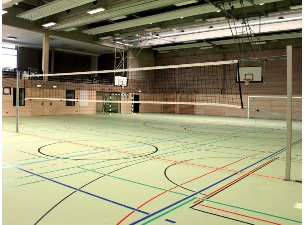 Volleyballstolper rektangulær profil