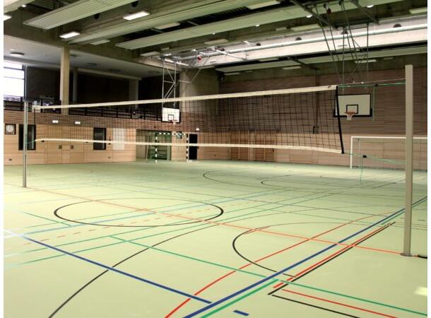 Volleyballstolper rektangulær profil 