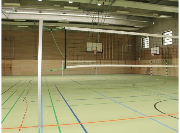 Volleyballstolper rektangulær profil