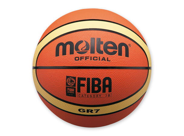 molten® B7X2000 størrelse 7 FIBA-godkjent basketball