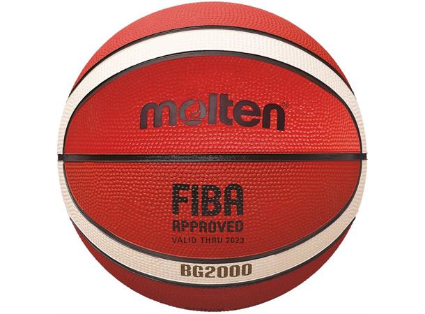 molten® B7X2000 størrelse 7 FIBA-godkjent basketball