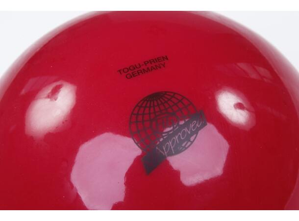Gymnastikkball - FIG-godkjent - Rød 
