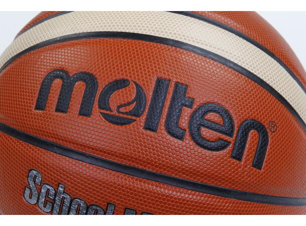 molten® Basketball SchoolmasteR Størrelse 7 