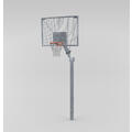 Basketballpakke komplett 165cm overheng Plate: 120x90cm Stål